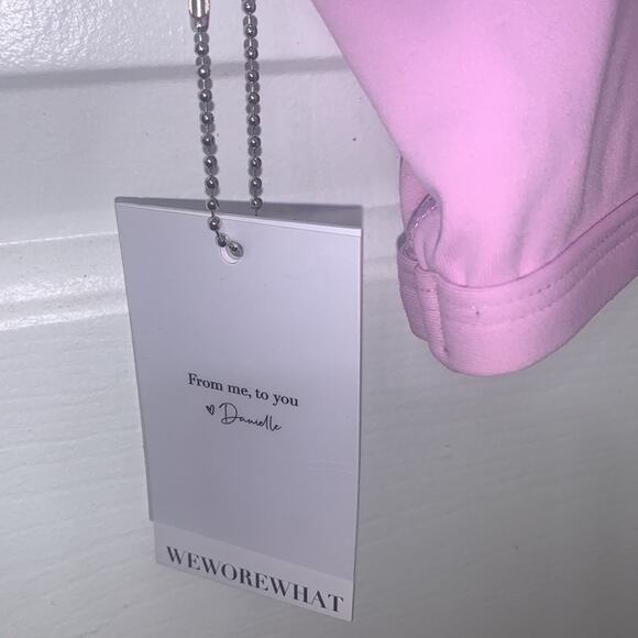 WEWOREWHAT Cami Bra Top.‎ Lilac. Large - Picture 6 of 6